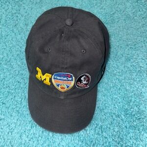 Michigan Wolverines Florida State 47 Brand NCAA Baseball Cap Hat fsu Orange bowl